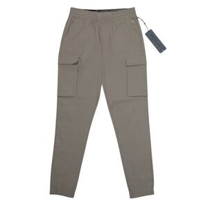 KENNETH COLE Tech Jogger Pants British Khaki Size Medium